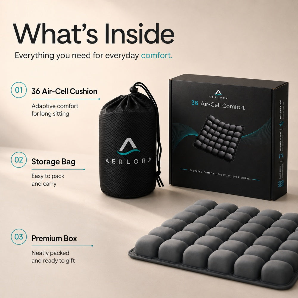 AERLORA AirCell Seat Cushion