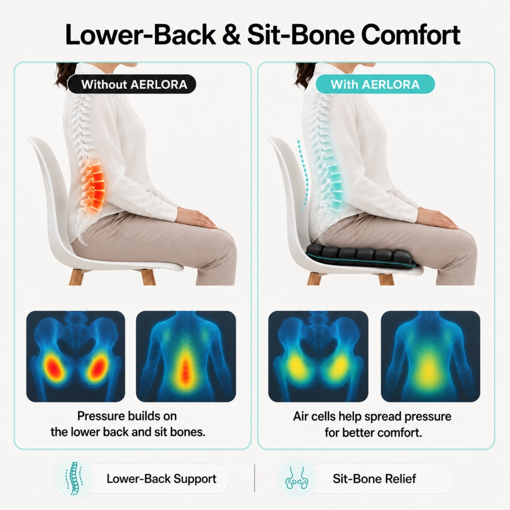 AERLORA AirCell Seat Cushion